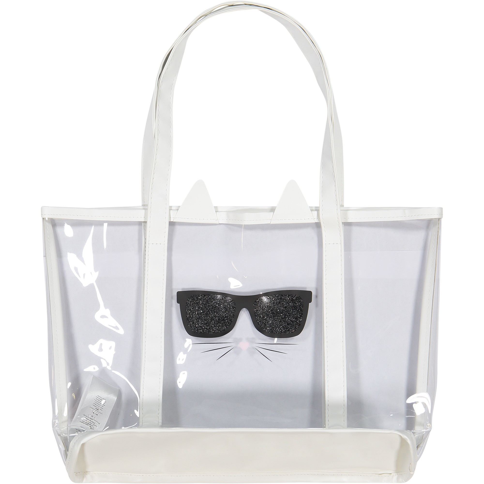 karl lagerfeld clear bag