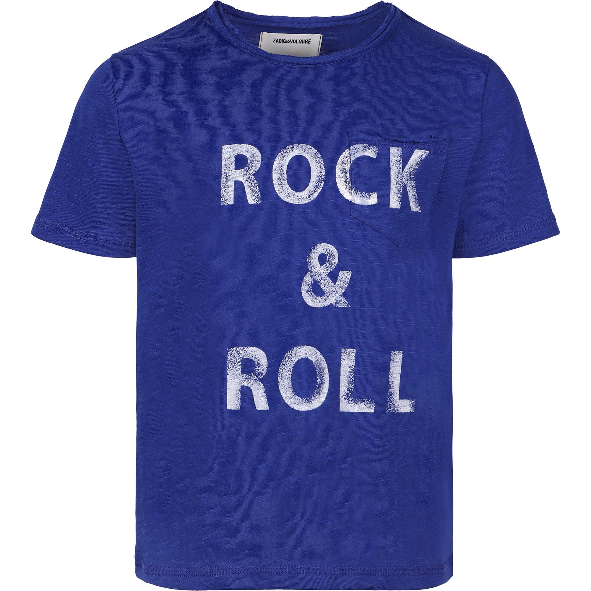 Zadig & Voltaire Boys "Rock & Roll" TShirt in Blue —