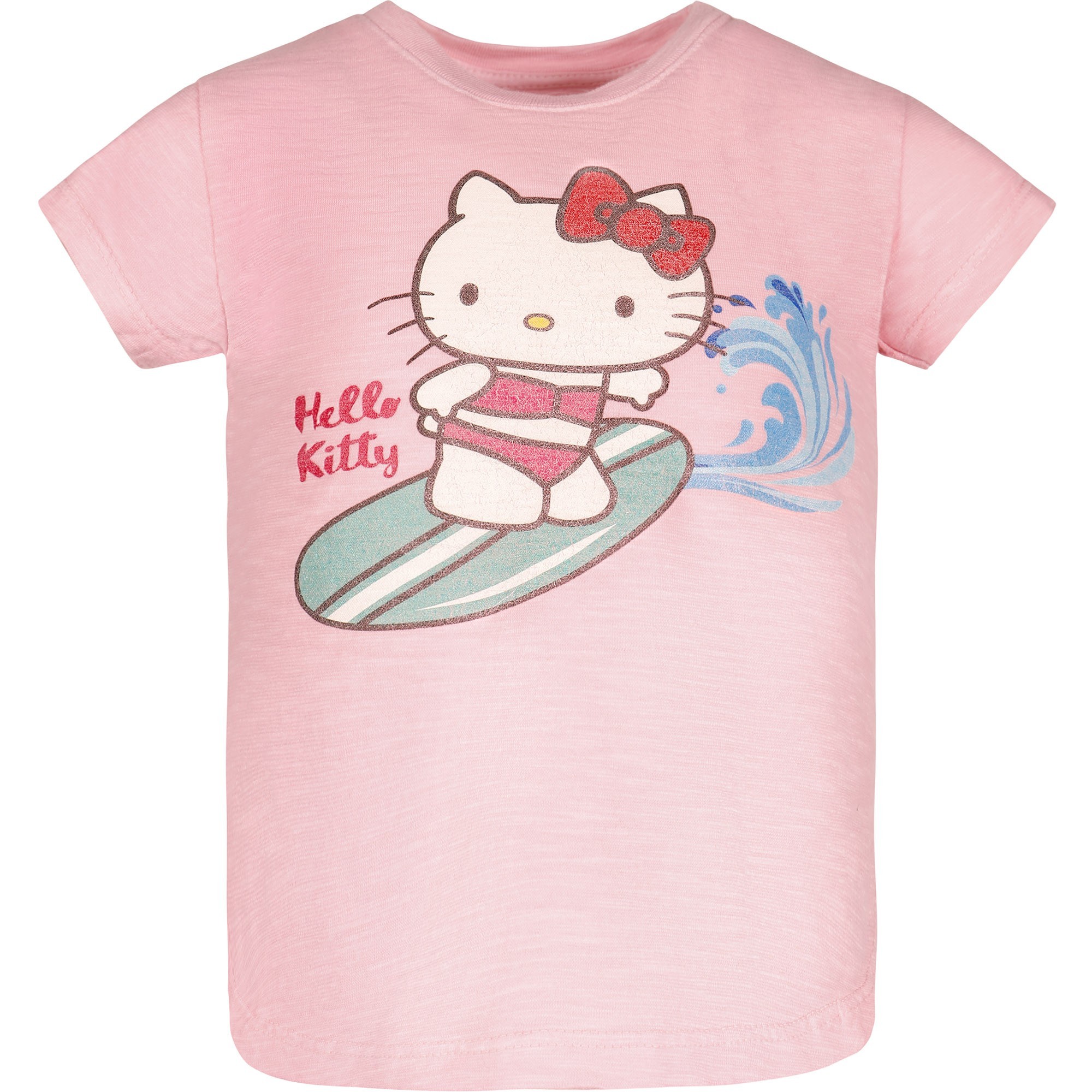 MC2 Saint Barth Girls Surfing "Hello Kitty" Top in Pink