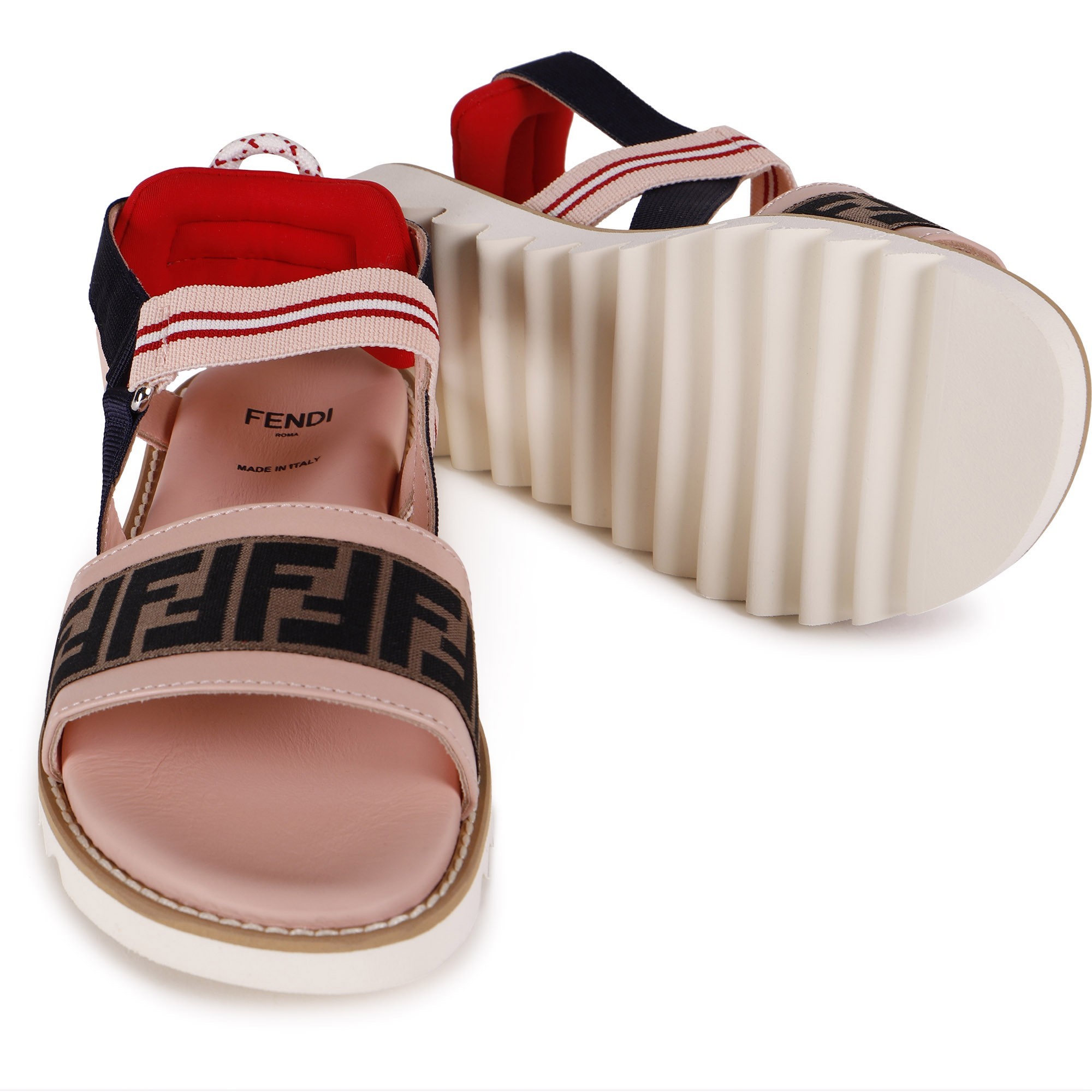 slip on sandals pink