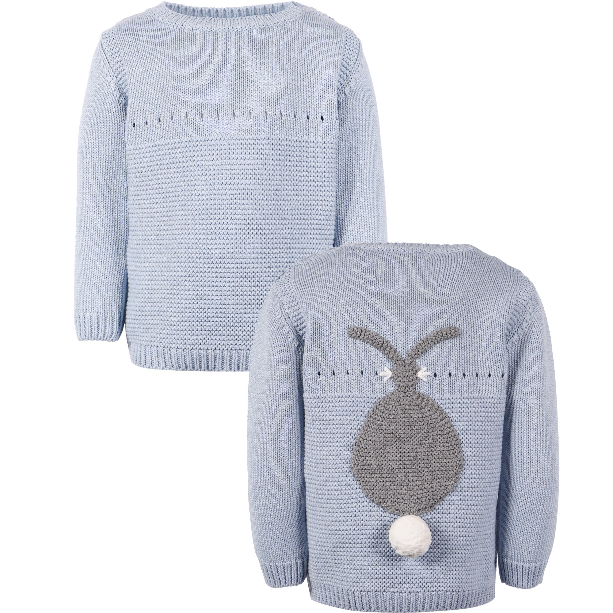 Stella McCartney Baby Bunny Sweater in Blue