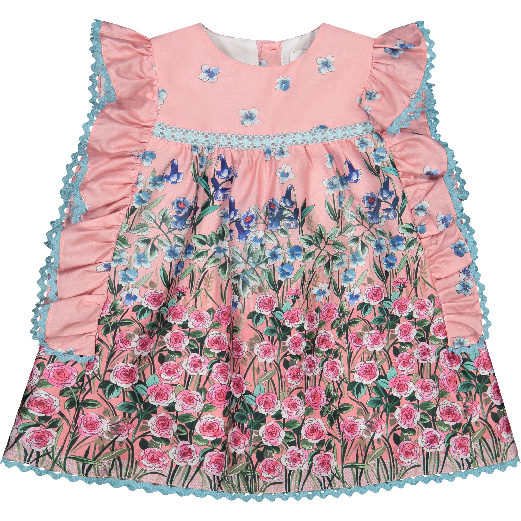 Eirene Baby Dress, Bloomers & Hat Set