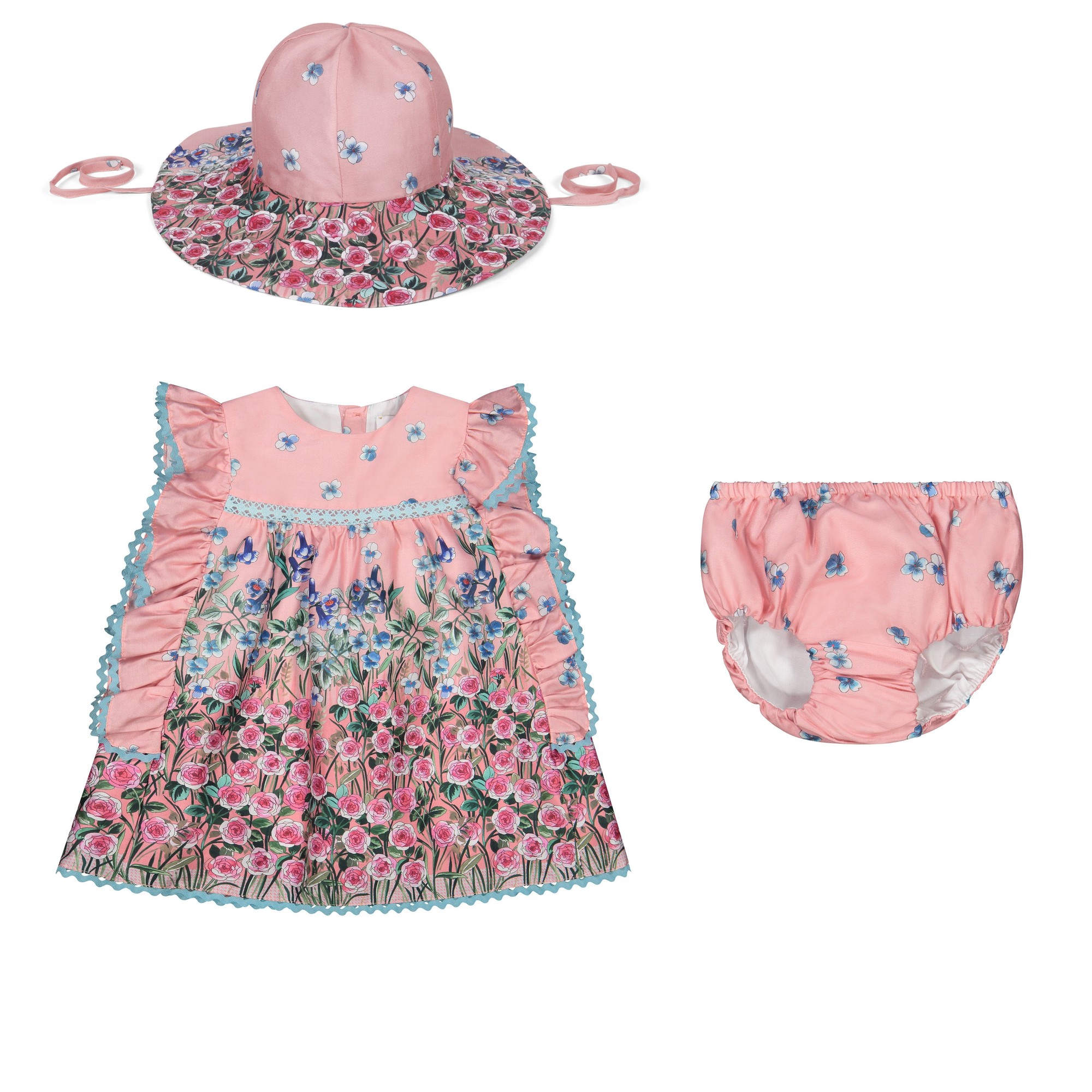 baby dress with hat
