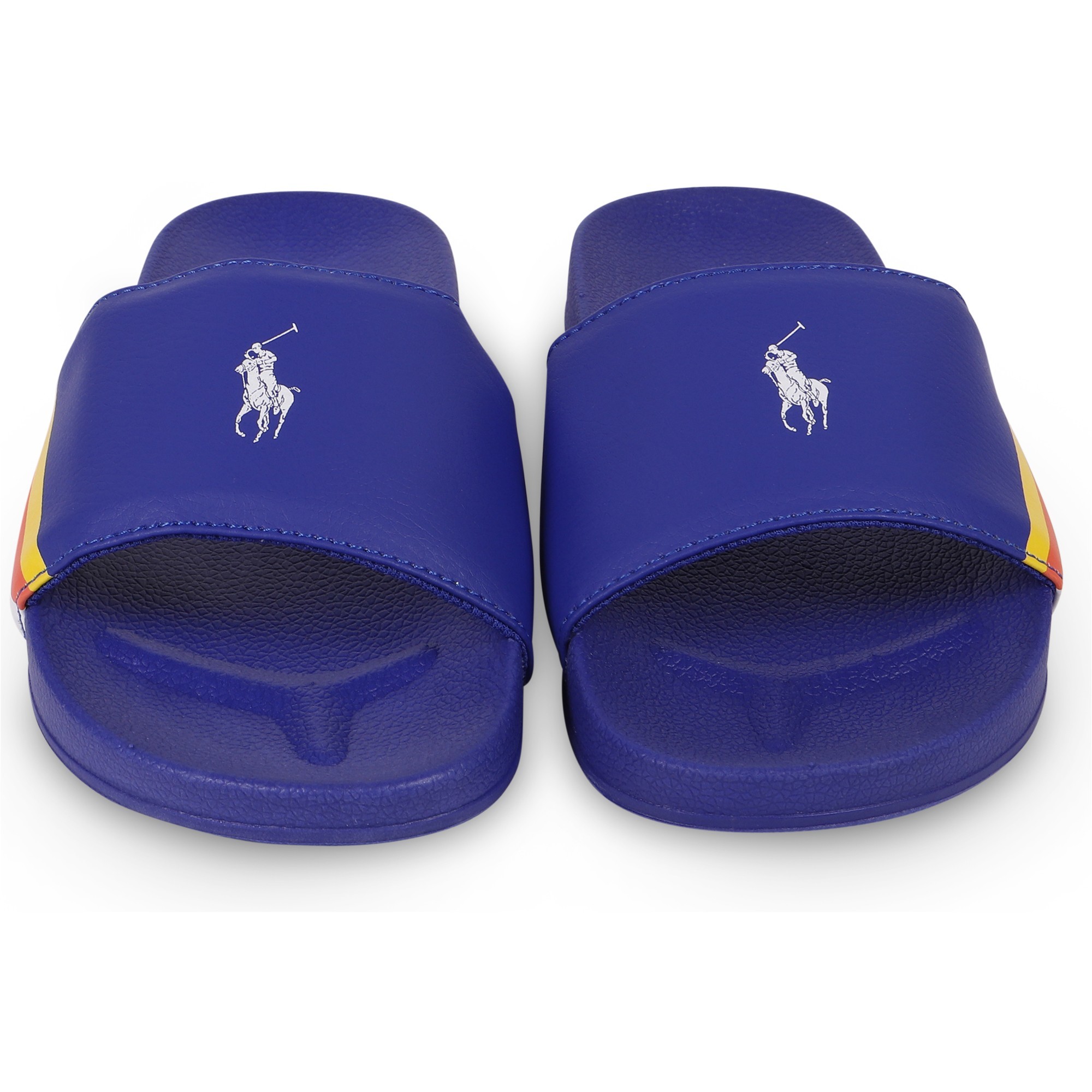 Polo Ralph Lauren Slide "Polo" Sandals in Blue —