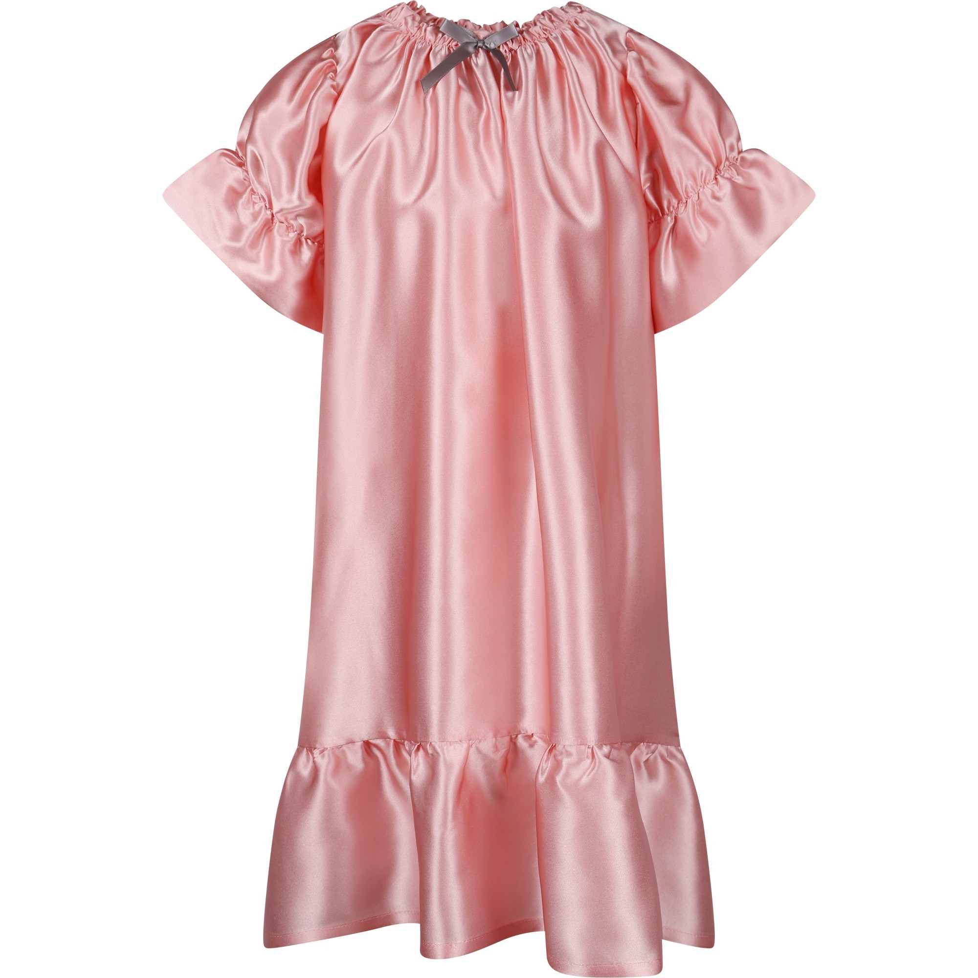 AMIKI Children Girls Silk Night Dress in Pink