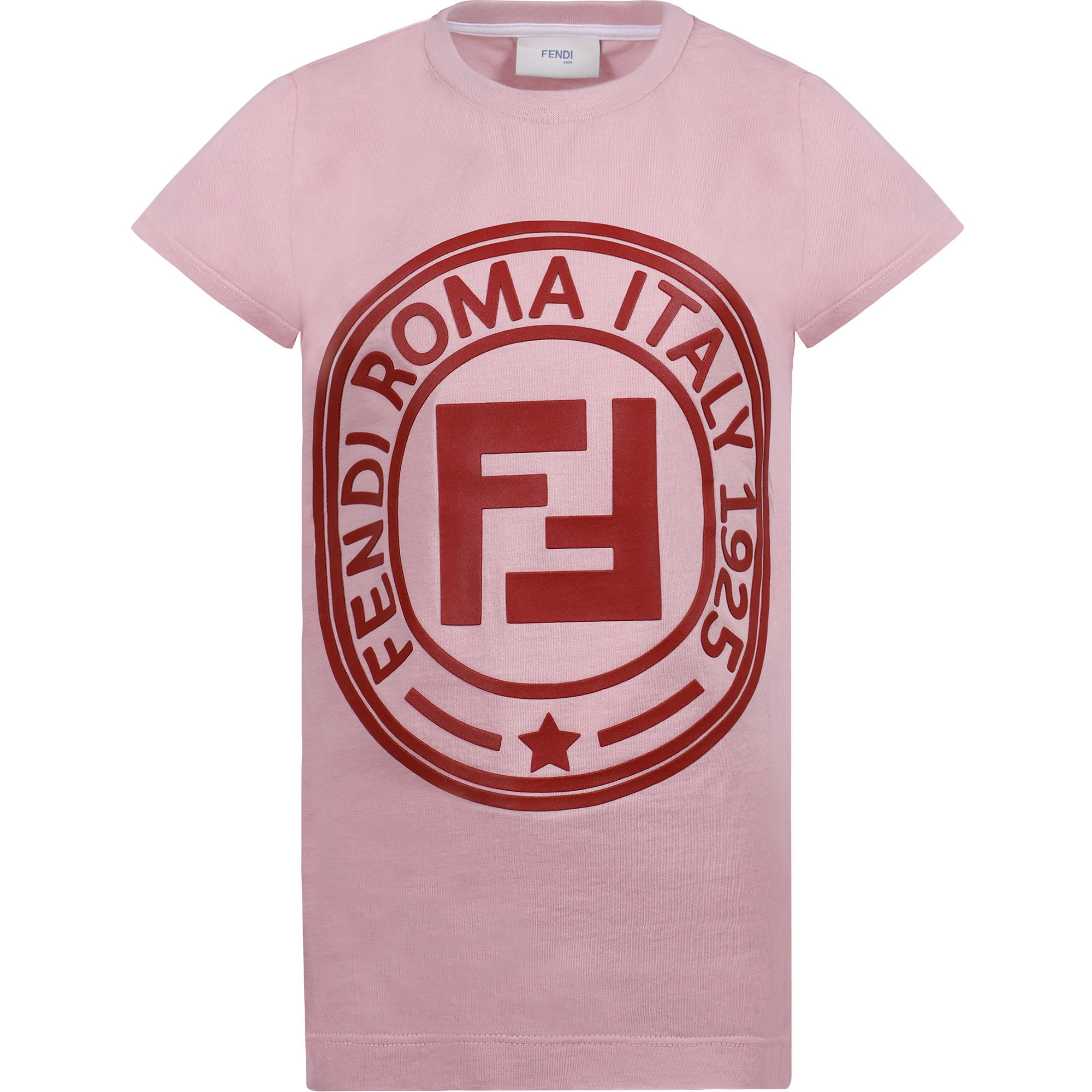 Fendi Girls "FF" TShirt in Pink —