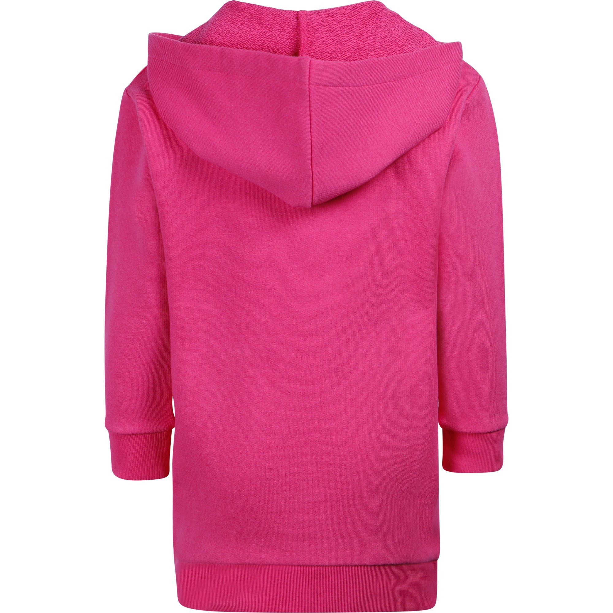 Gucci Girls Retro Logo Hoodie Dress in Pink