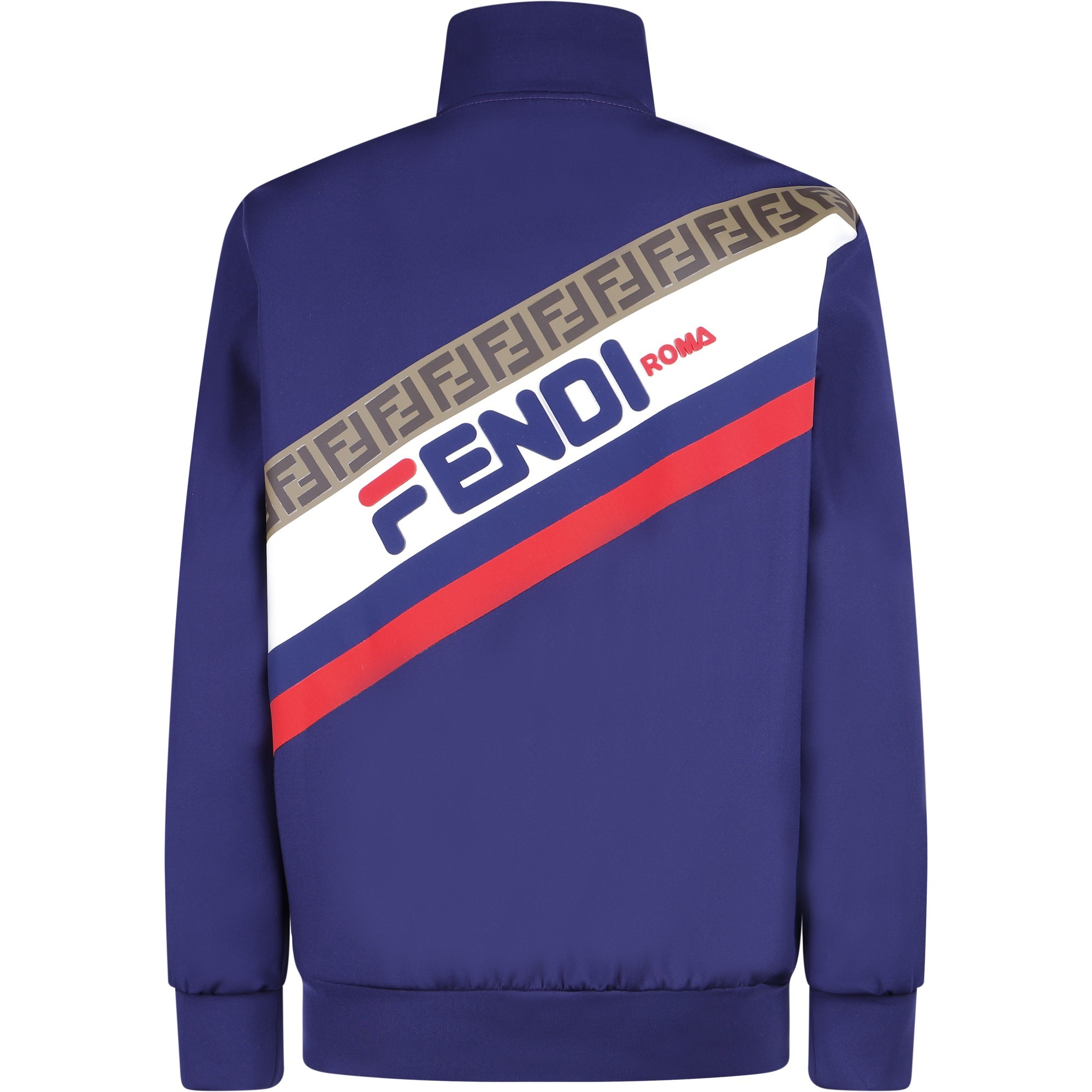 fendi zip sweatshirt