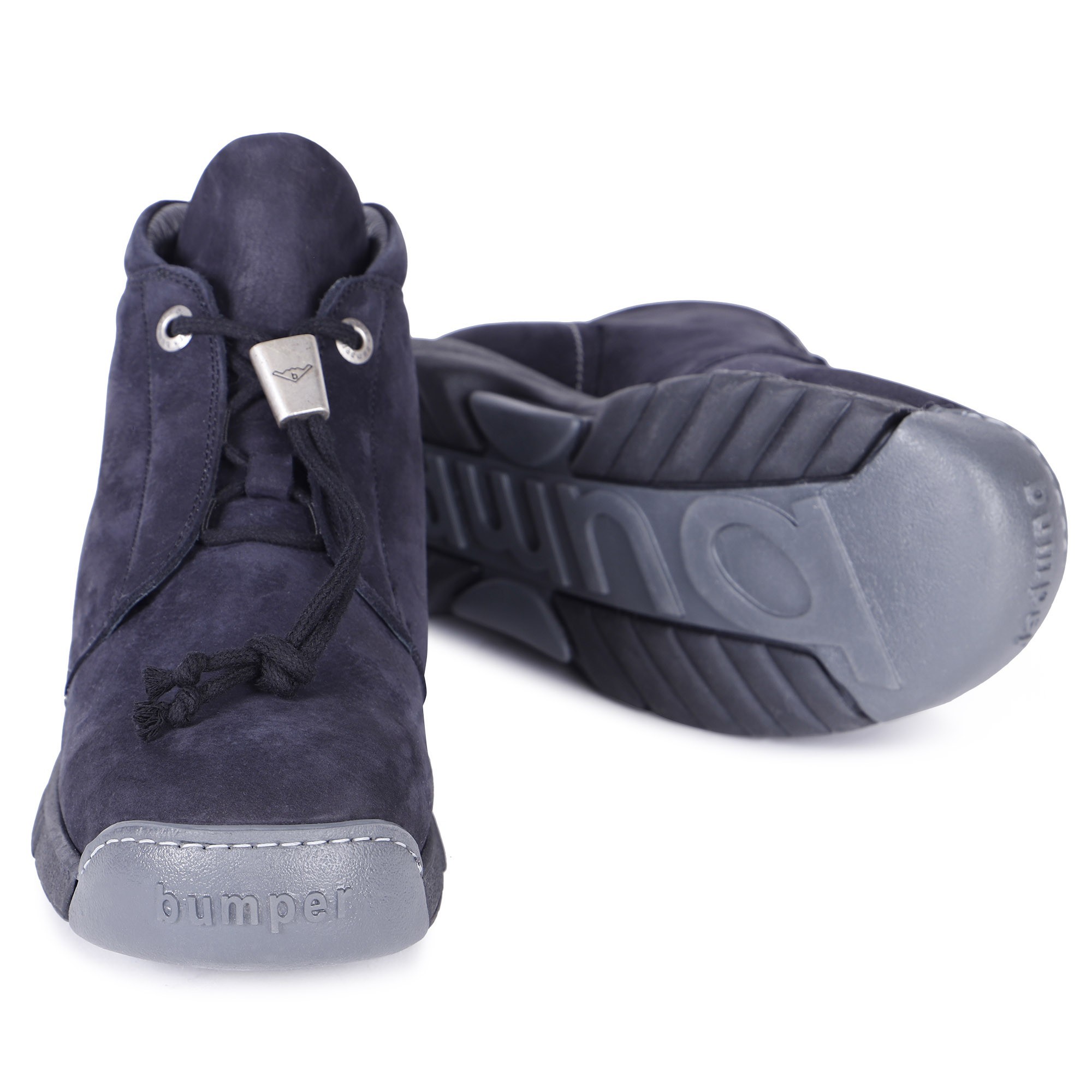 BUMPER Boys Boots in Navy — BAMBINIFASHION.COM