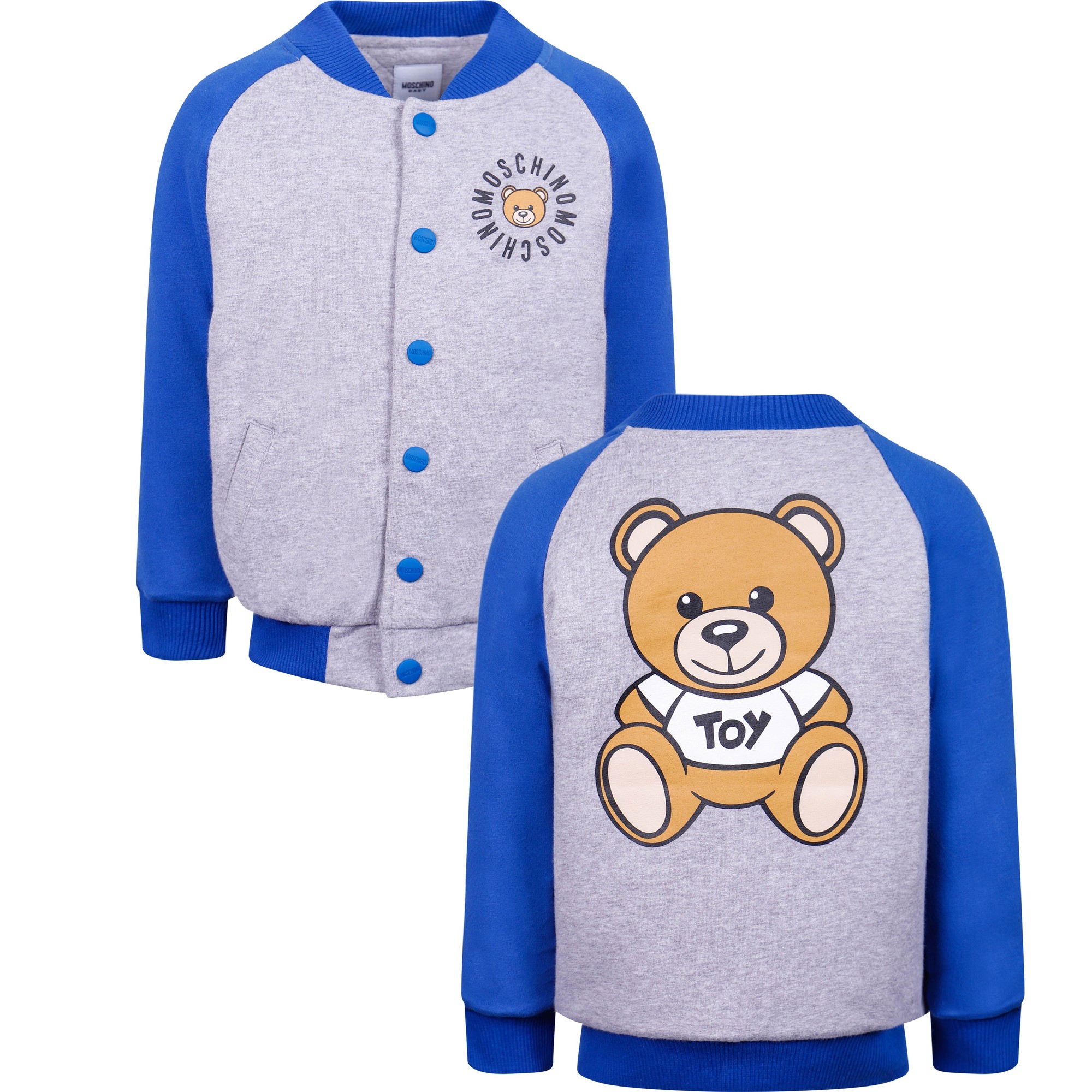 Moschino Baby Teddy Bear Varsity Jacket