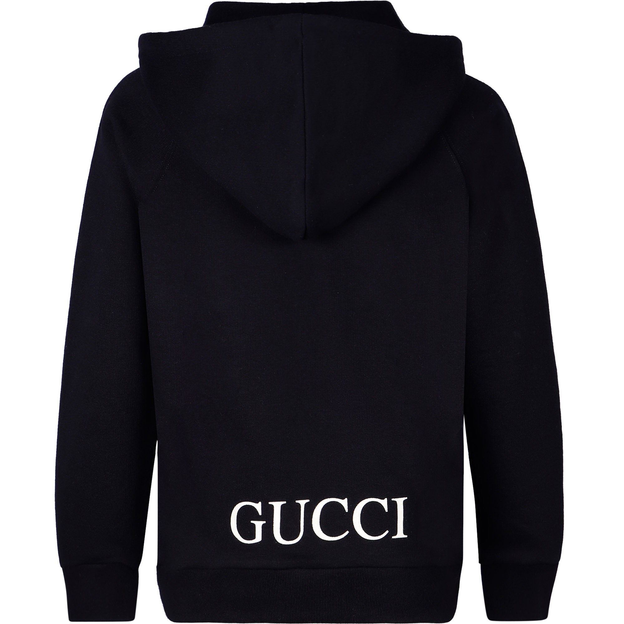 Gucci Boys "Black Cat" Hoodie in Black