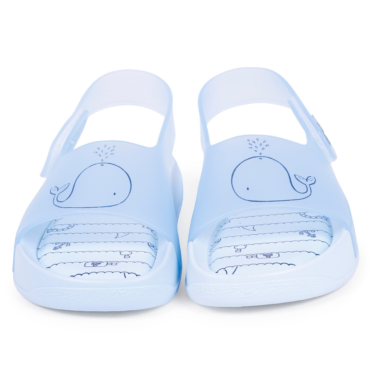 Igor Baby Jelly Sandals in Sky Blue —