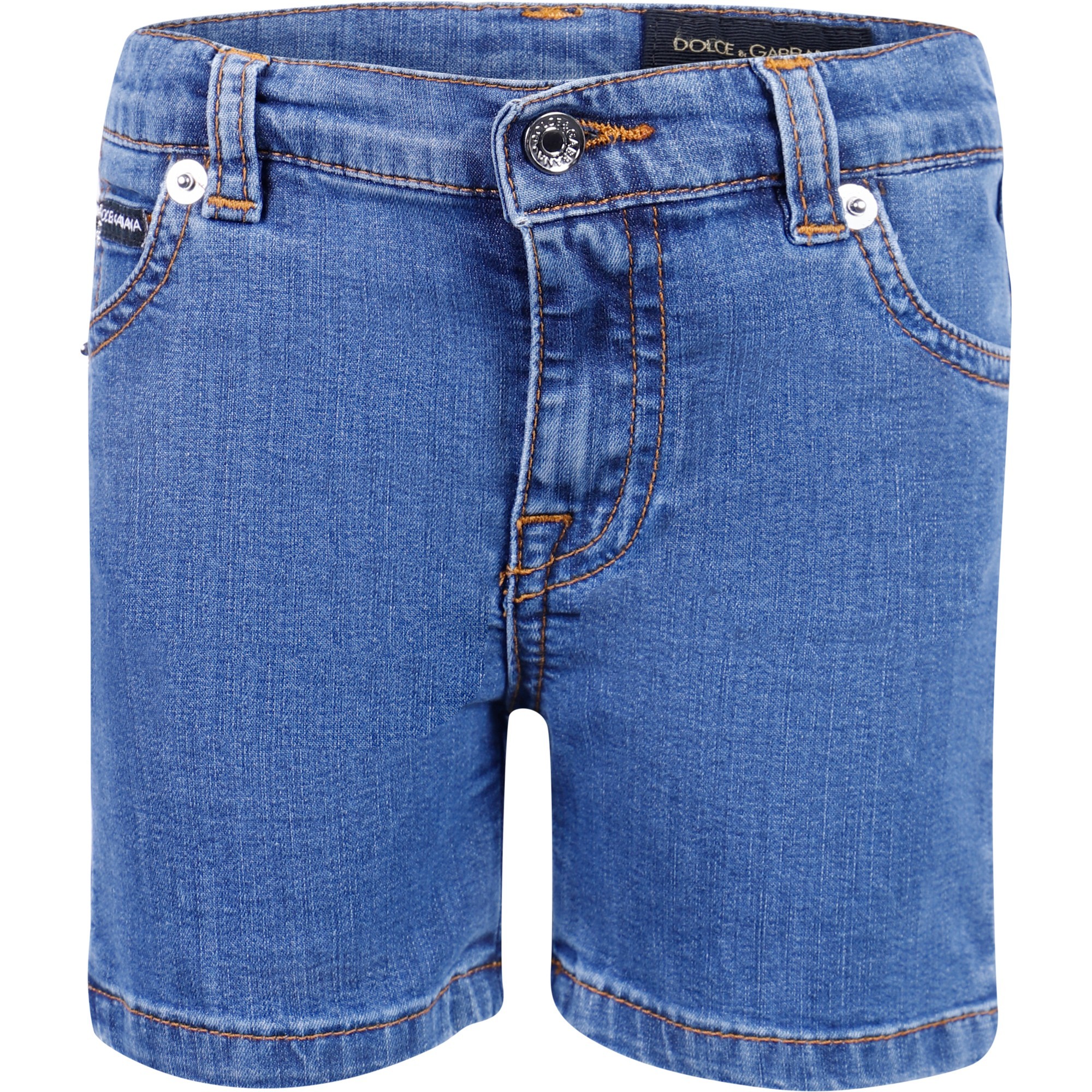 Dolce & Gabbana Baby Classic Denim Shorts