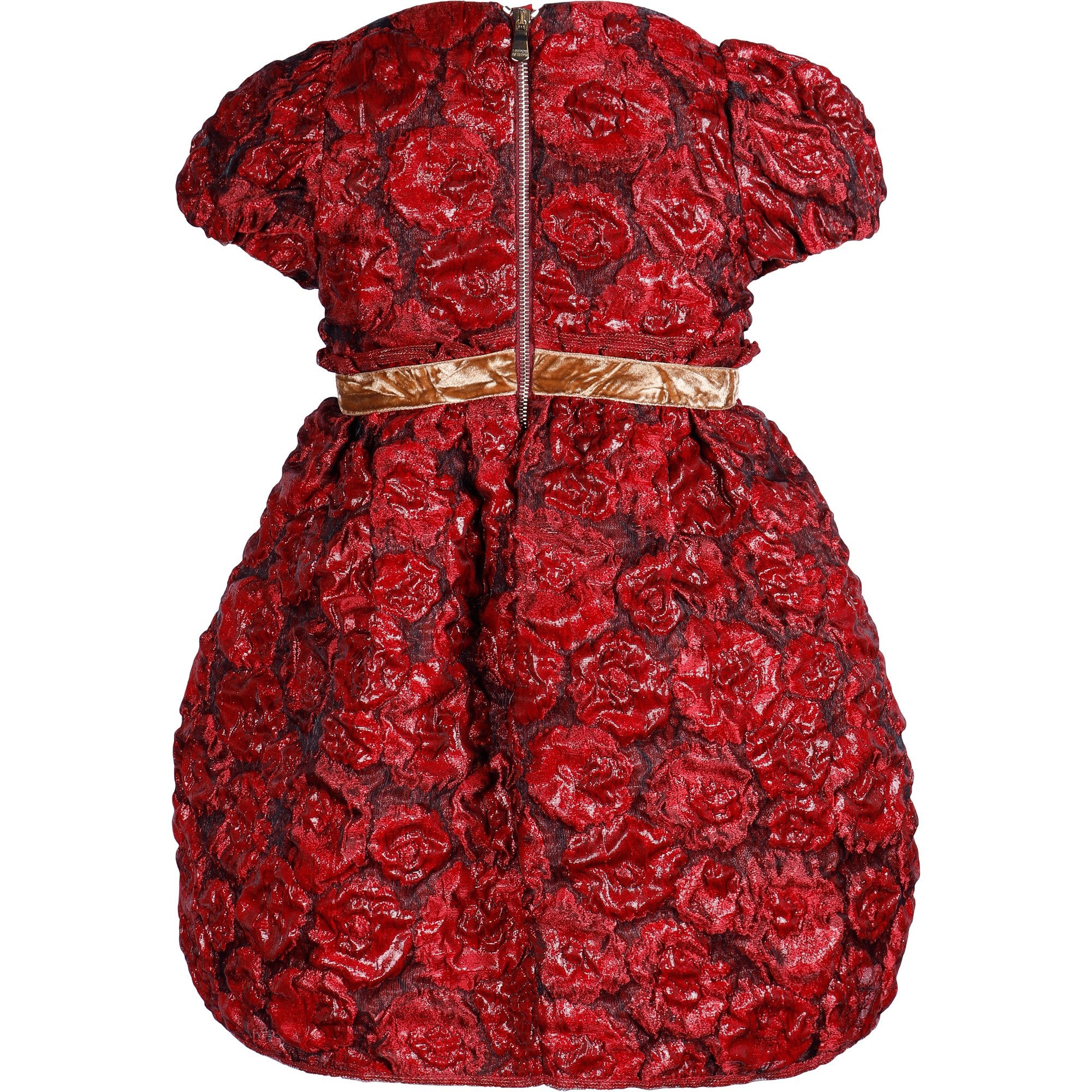 red rose frock