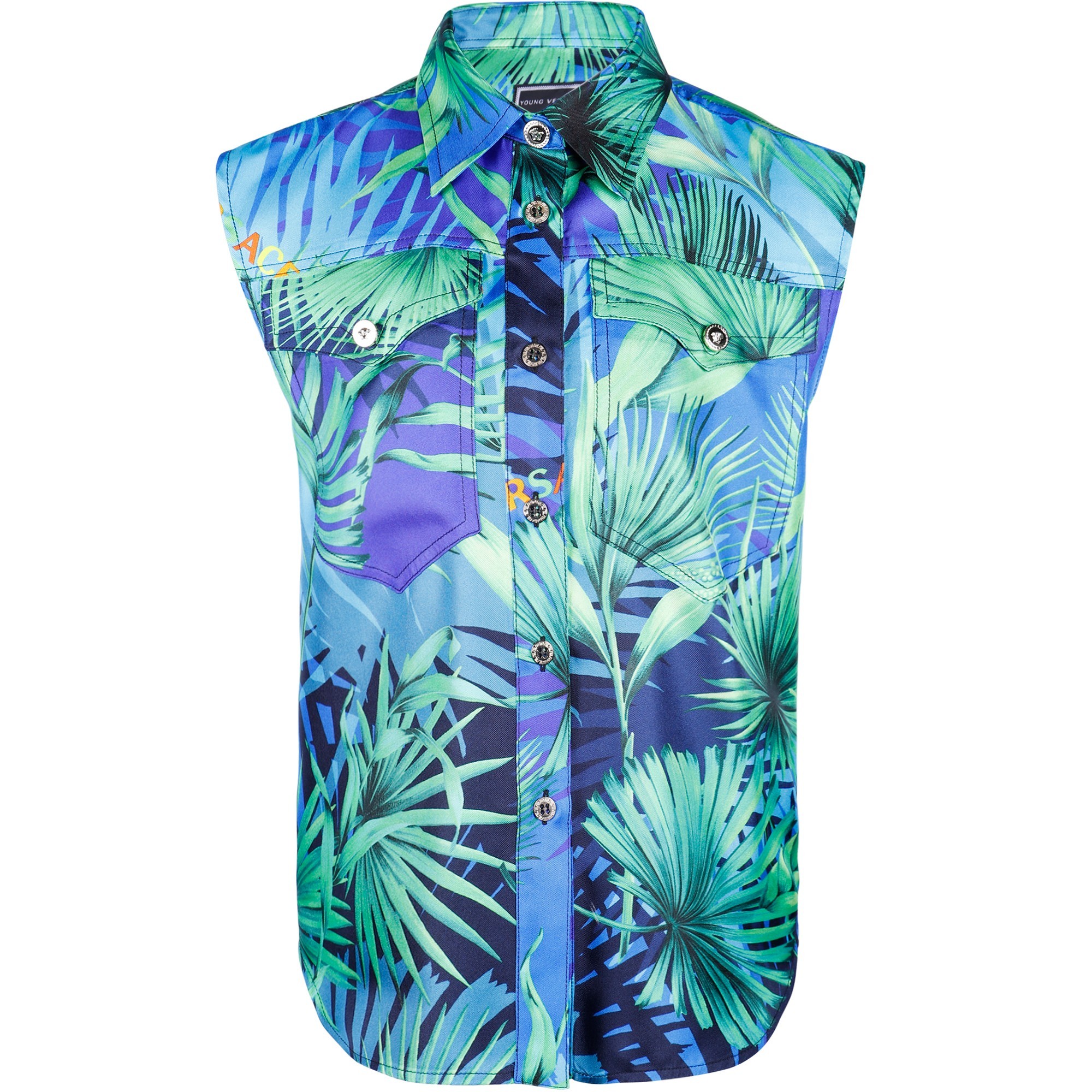versace jungle print shirt