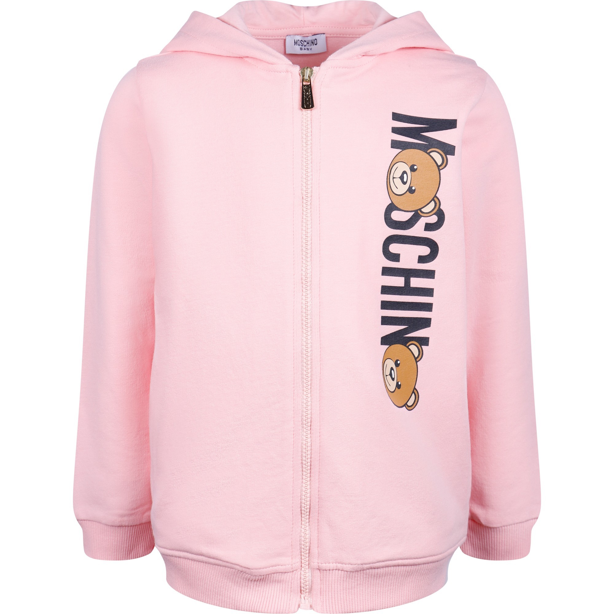 Moschino Baby Logo Bears Tracksuit Set in Pink