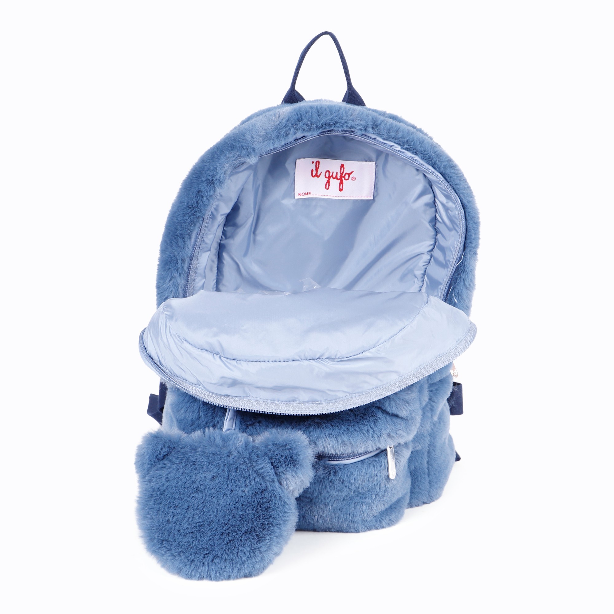 coach fuzzy backpack
