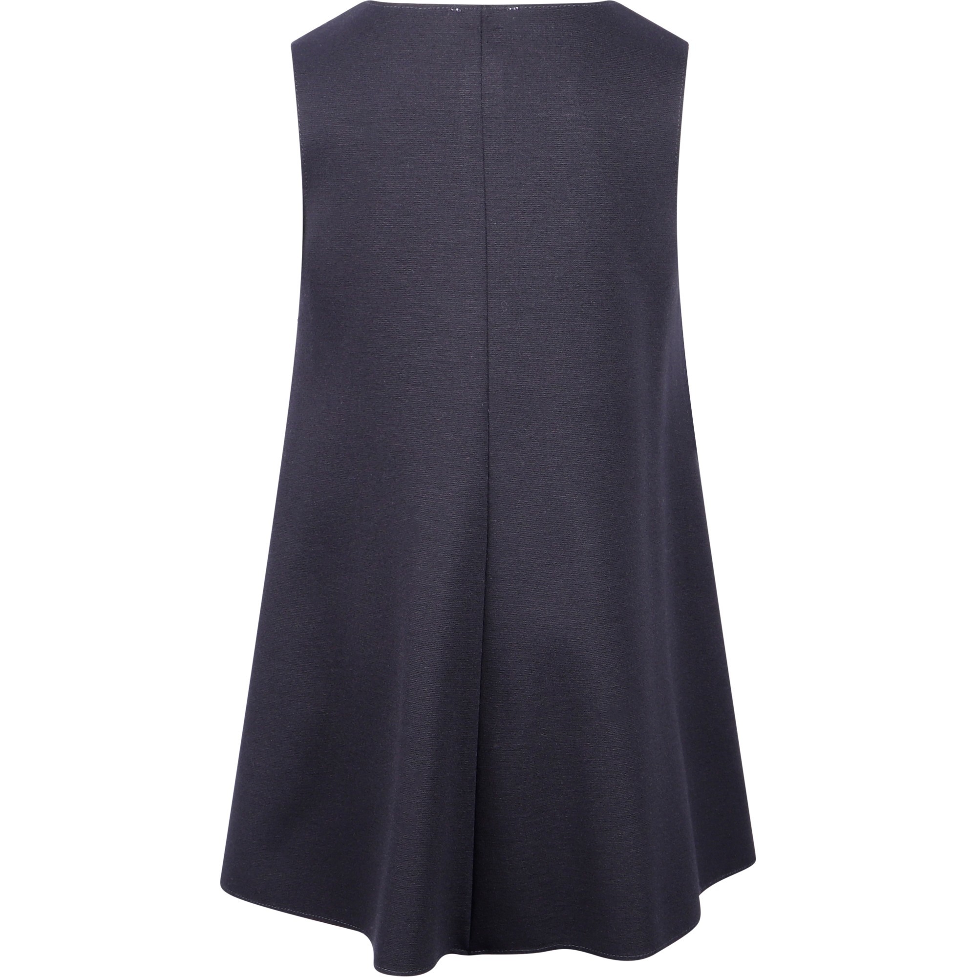black sack dress