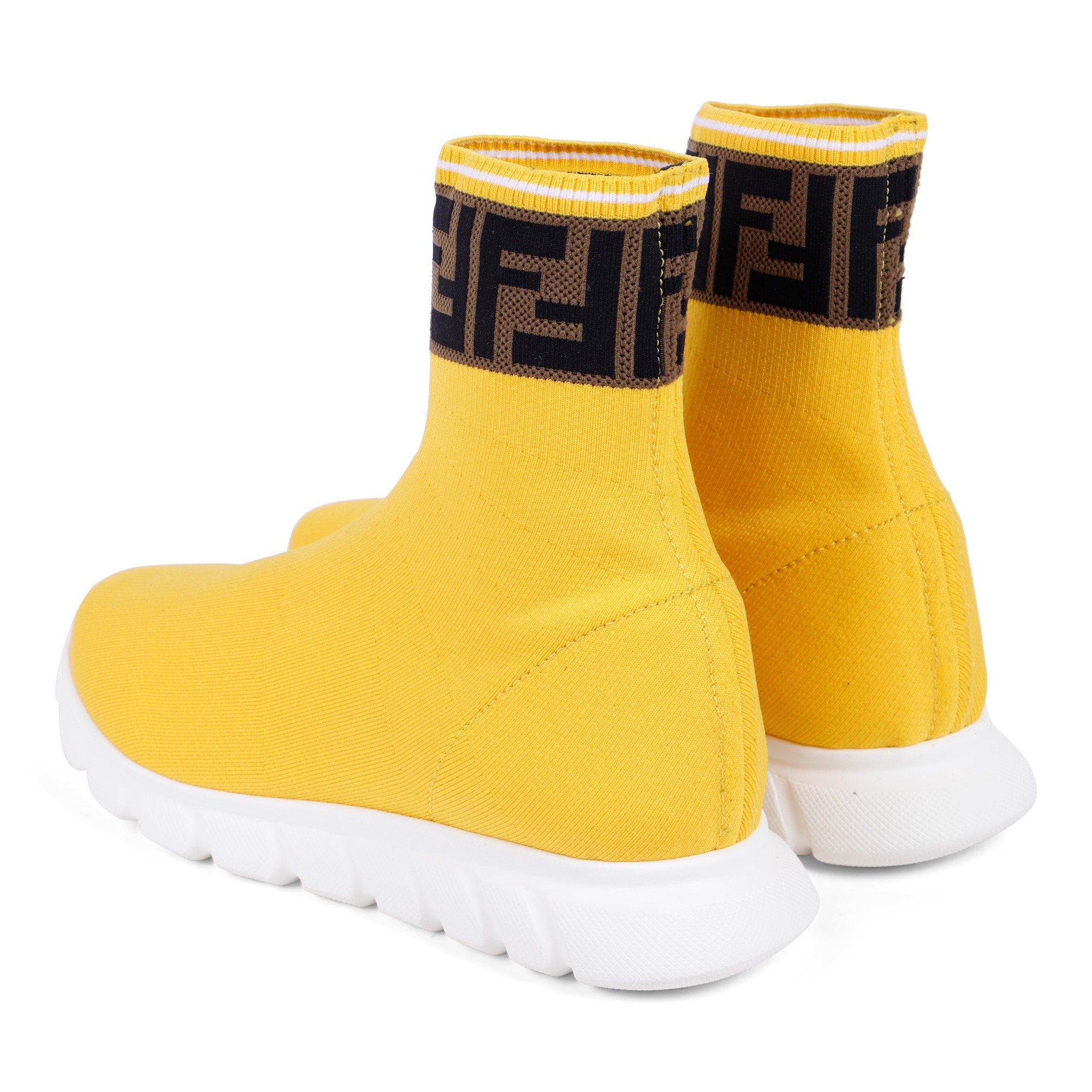 Yellow sock sneakers clearance