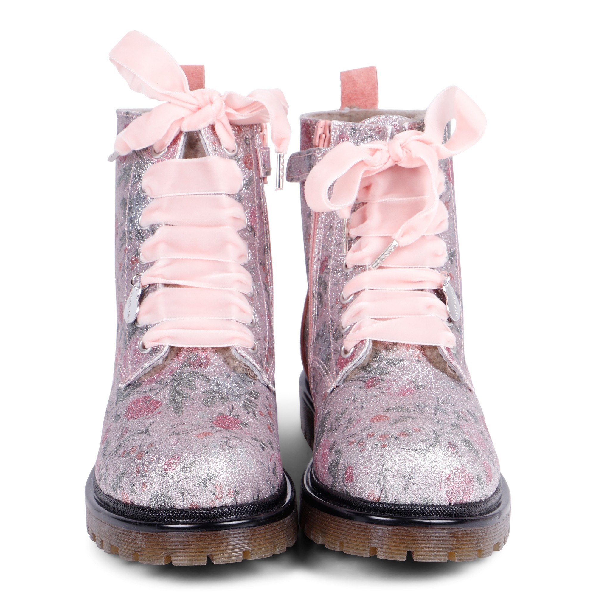 girls floral boots