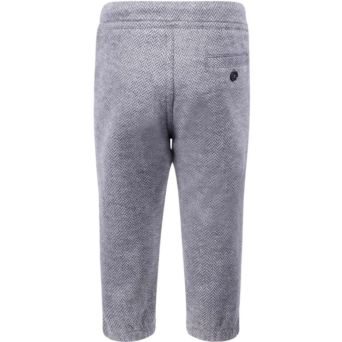 Il Gufo Boys Tweed Drawstring Pants